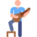 music,man,people,person,humanpictos,guitar player